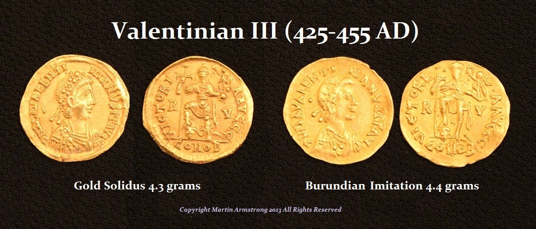 Valentinian III Imitation