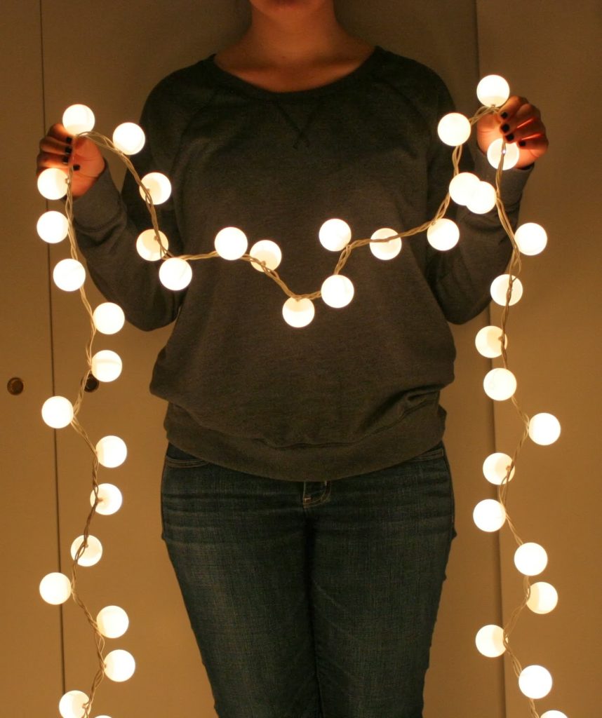 Ping pong ball lights