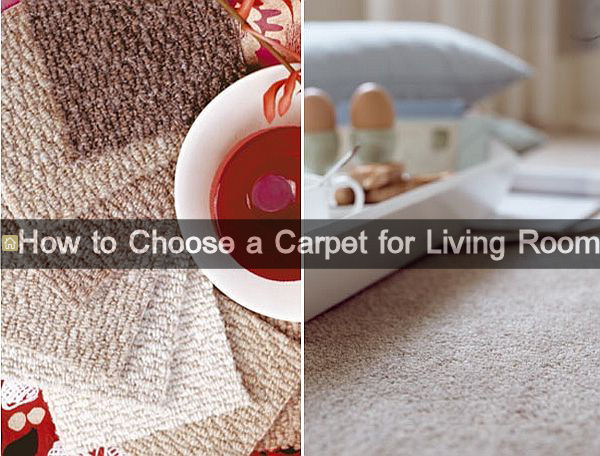 How to choose a carpet for living room