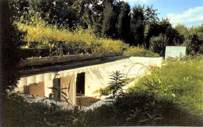 Malcolm Wells earth sheltered office