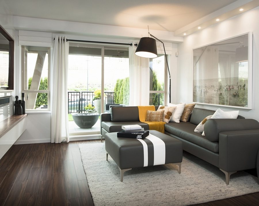 Dark Hardwood Floors in Modern Kitchen 40 Dark Hardwood Floors That Bring Life To All Kinds Of Rooms