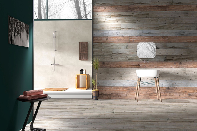 vintage wood effect tile walls floor ng kutahya 1 thumb 630xauto 61671 Wood Effect Tiles for Floors and Walls: 30 Nicest Porcelain and Ceramic Designs