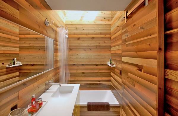 дизайн ванной комнаты в частном доме, фото 29
