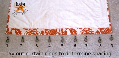 diy curtain rod