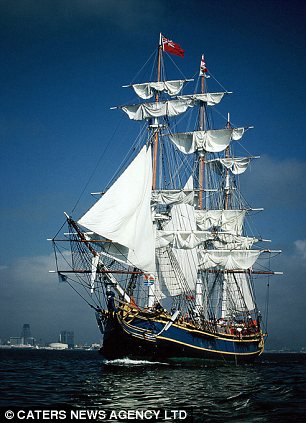 She is now a ghost ship, bobbing unmanned towards the churning epicentre of what experts believe could be the worst hurricane ever to hit America.