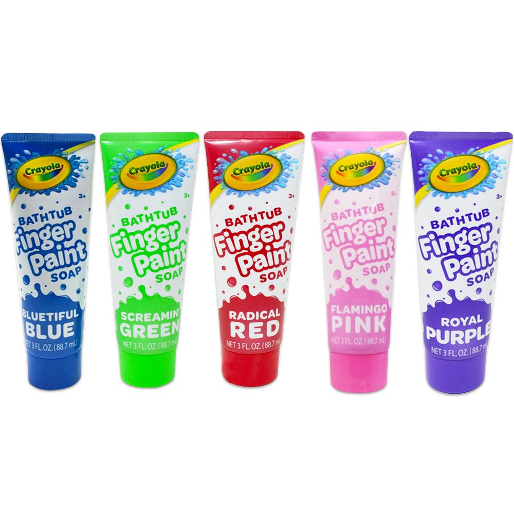 crayola bathtub fingerpaint variety pack