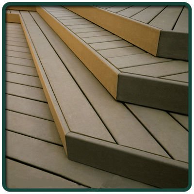 wood plastic composite terrace board