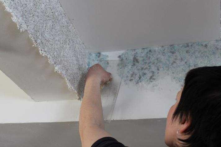 Самый популярный способ отделки потолка - в одном цвете со стенами