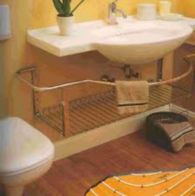 Система теплый пол в ванной
