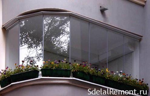 Glazing and insulate balcony 