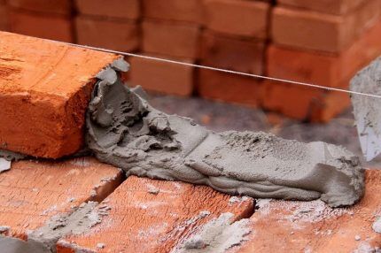 Раствор для кладки печи кирпичей Раствор для кладки печи