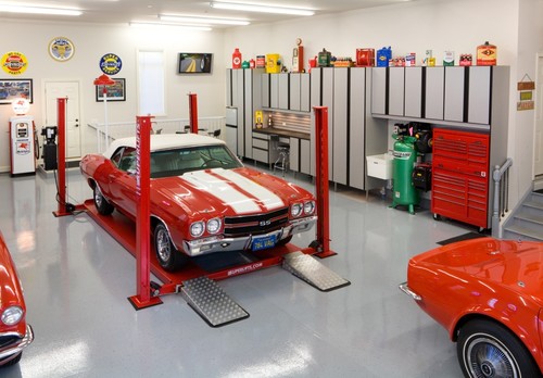 Modern Garage And Shed by Bartlett Closet & Home Storage Designers Closet Organizing Systems