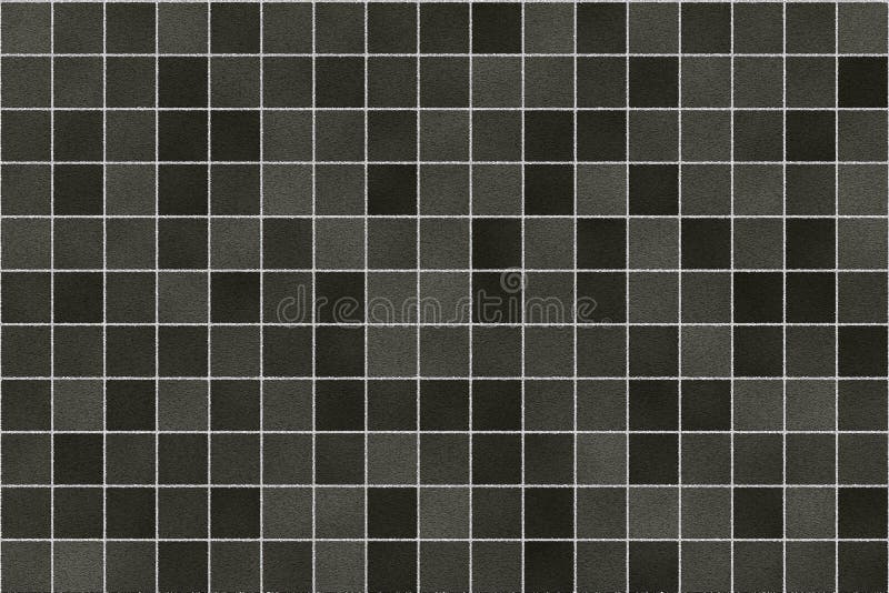 Seamless bathroom tiles pattern. Artistic mosaic vector illustration