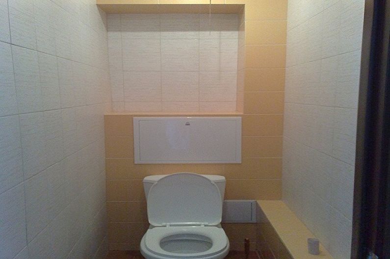 Материал для отделки стен в туалете - Гипсокартон