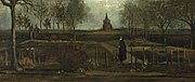 The Parsonage Garden at Nuenen bi Vincent van Gogh