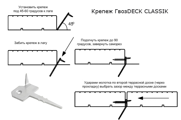 Террасная доска из сибирской лиственницы