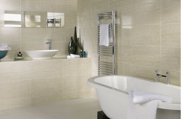 Small Bathroom Tile Ideas: Vertical TIle