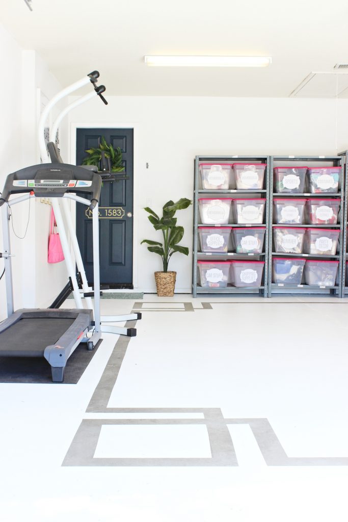 Painted Garage Floors