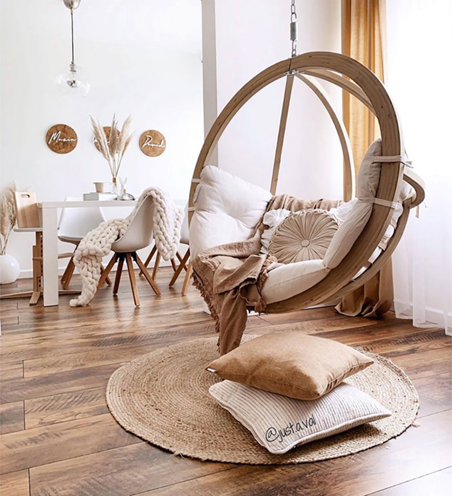 Indoor-Globo-Swing-Chair-Home-Décor-with-Natural-Tones