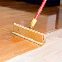 Applying a Coating on Wood Floor