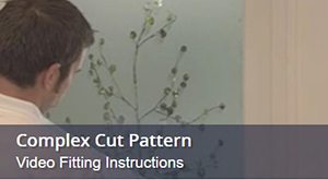 How To Fit Window Film With A Complex Cut Pattern