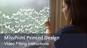 How To Install MissPrint Window Film: Video Fitting Instructions