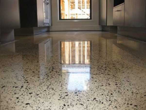 Бетонный пол по технологии полированный бетон – Полированный бетон .
